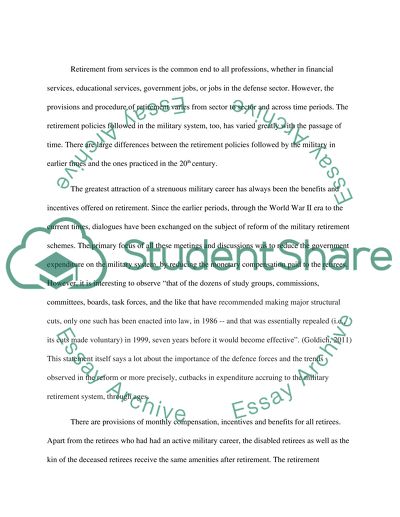 What are the pros and cons of the new military retirement system