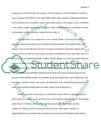 Adopt a Country: Saudi Arabia