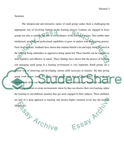 Teaching and Learning in Higher Education