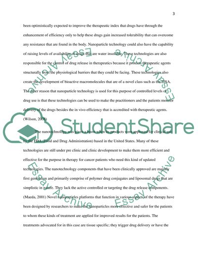 The role of controlled drug release in cancer therapeutics