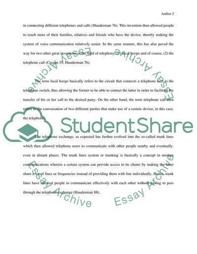 A Brief History of Telephony and VoIP Cell Phones