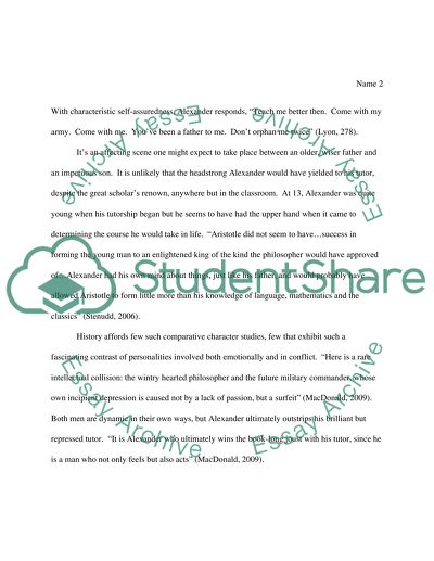 Is Lyons portrait of Aristotle accurate Does it match what Classics scholars know about Aristotle