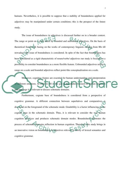 Foundations of Cognitive Grammar