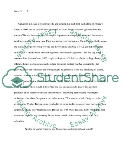 Isaacs Storm by Erik Larsen