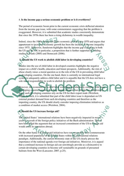 Issues in Free Enterprise