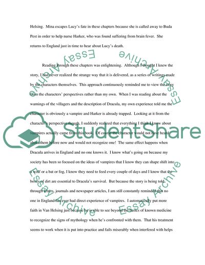 Dracula chapter 1-12