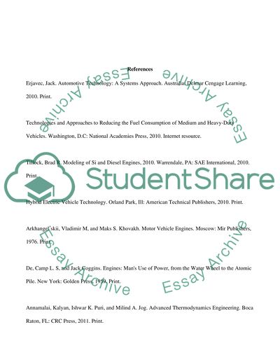 The Pollution Caused by Combustion of Oil in an Engine