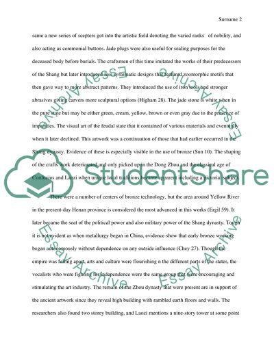 The designing of Jade in Zhou dynasty represents its ritual culture