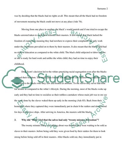 Ten Generations of Bondage