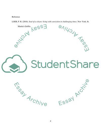 Soul of a Citizen by Paul Loeb: Living with Conviction in Challenging Times