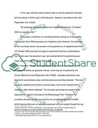 The Ownership in the Land