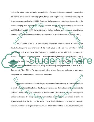 Breast Cancer Awareness