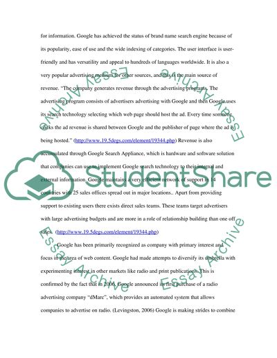 Case Study on Google.com