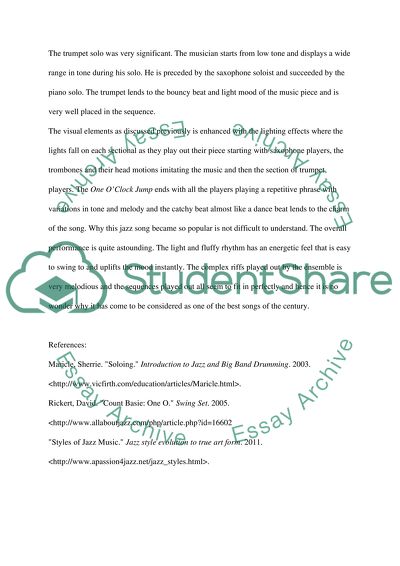 SHORT LISTENING ASSIGNMENT FORMAT