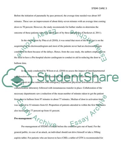 Best Practices for STEMI Care