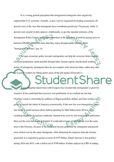 Immigration in America