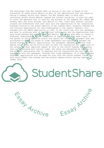 The Challenges of Mexican Walmart