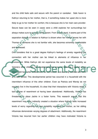 Human Development in Relation to Kathryn Michal