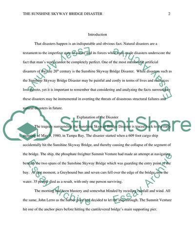 The Sunshine Skyway Bridge Disaster