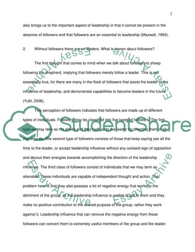 The Nature Of Leadership