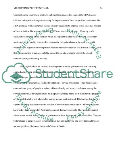 The Growth and Development of No-for-Profit Organisations in Australia Today