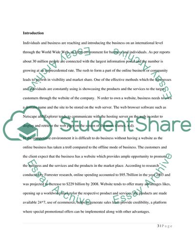 Marketing Private Business on the Internet