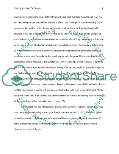 Greasy Lake and Other Short Stories by T. C. Boyle