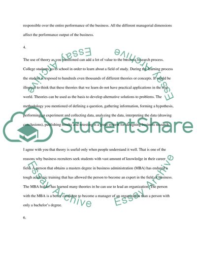 Discussion Questions and Participation Questions