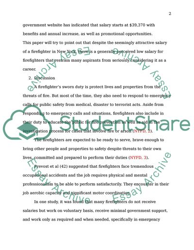 Paid fulltime firefighters are not compensated enough for the job they provide citizens