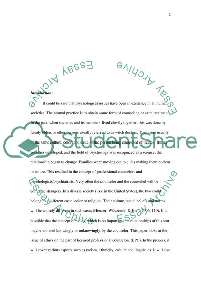 Racial Ethical Cultural and Linguistic Issues