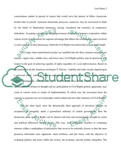 Existence of American Democracy