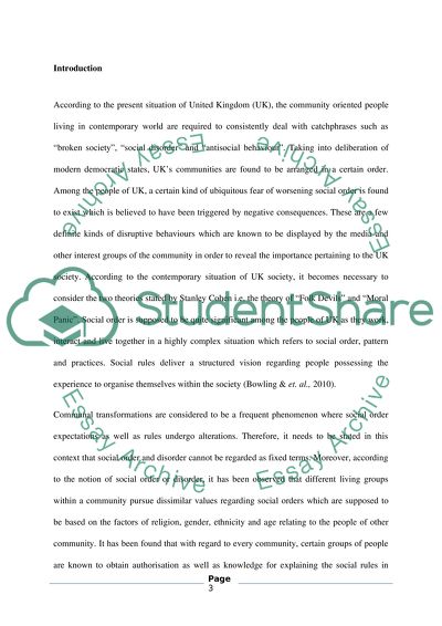 Contrasting the Study of Disorderly Behavior by Cohen, Hall, and Huesmann