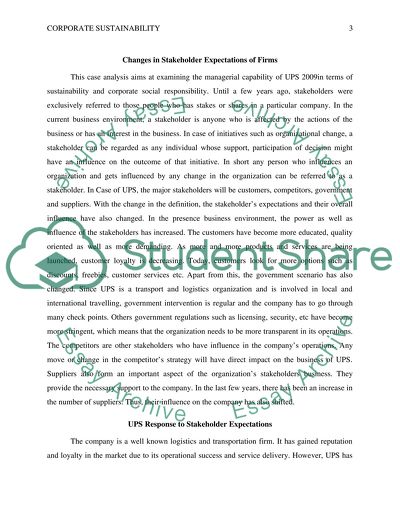 Changes in Stakeholder Expectations of Firms