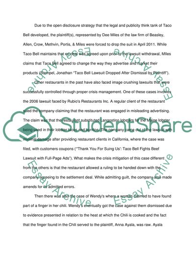 Crisis Management unit 3