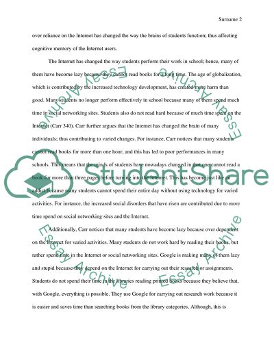 Is Google Making Us Stupid