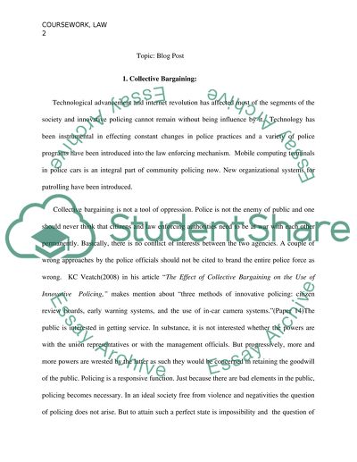 Legal Issues in Blog Posts