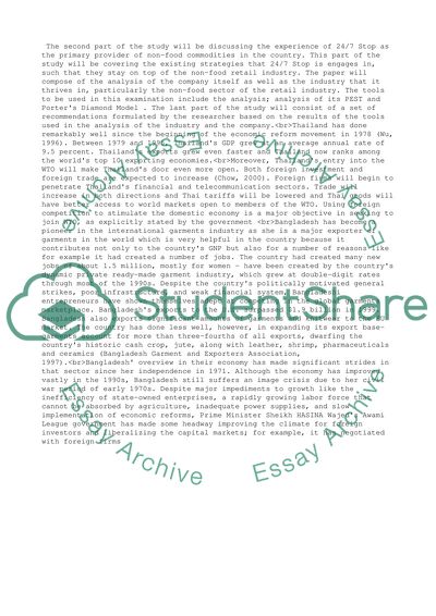 Global Marketing Strategy