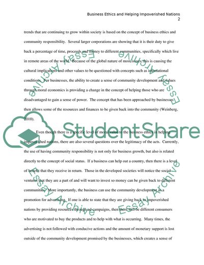 Business Ethics and Moral Economics as a Social Stigma