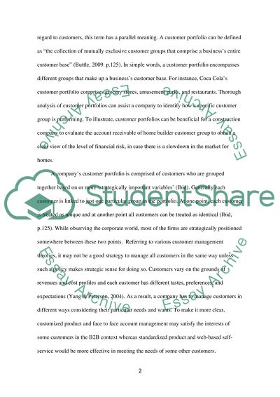 Significance of Customer Portfolio Management in Modern Business Environment