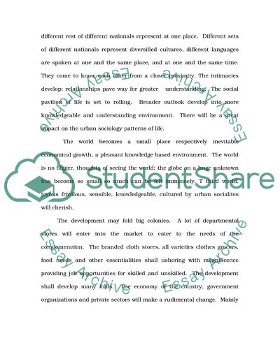 Globalization Sociology and Health Hazards