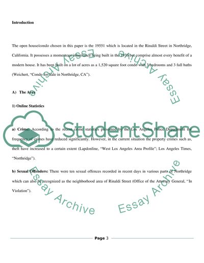 Buying the House in the Area of Northridge