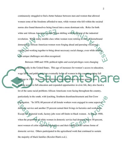 African American Women in History