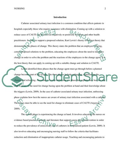 Catheter-Associated Urinary Tract Infections
