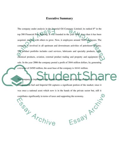 Imperial Oil Company Limited