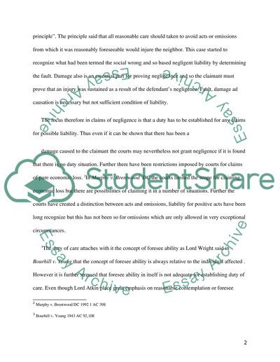 Lord Atkins Speech in Donoghue v Stevenson