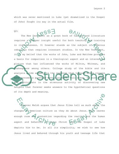 Johns Gospel and the New Testament