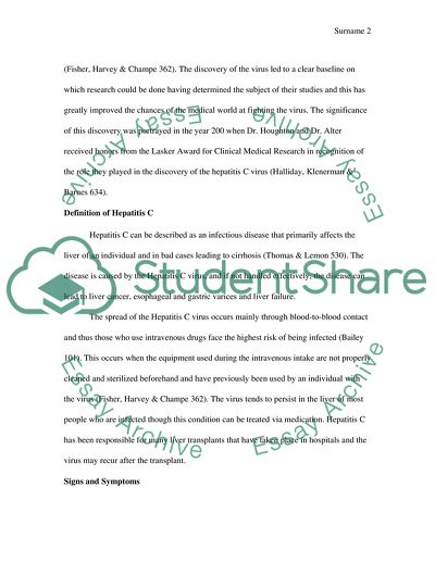 Hepatitis C virus in Africa (focus on Ethiopia)