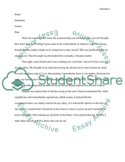 Recount an incident when you experience failure and how it affected and what lesson was learned