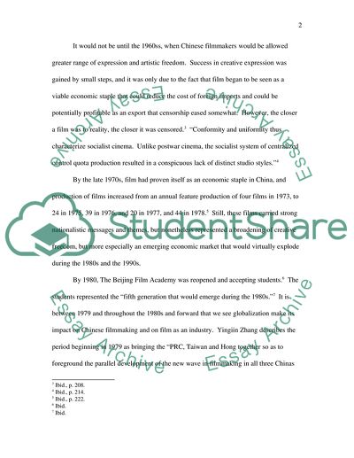 China and Globalization through Cinema