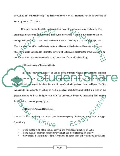 Contemporary Challenges Facing Sufis In Egypt